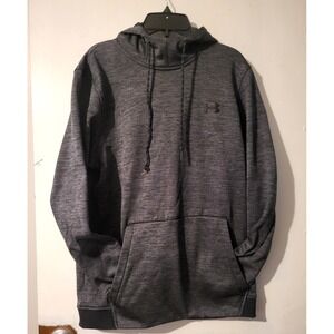 Under Armour ColdGear Hoodie Men's Medium Loose Fit Dark Gray